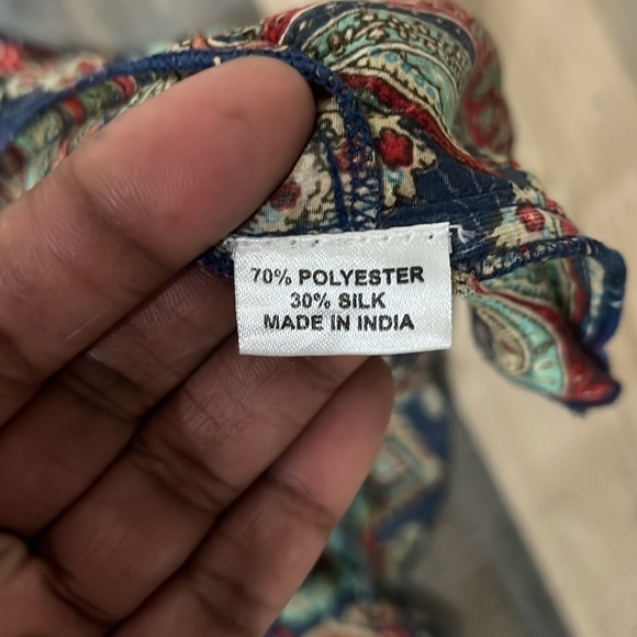 Silky Long CIENNA CHEY SKIRT Size Large - Picture 6 of 8